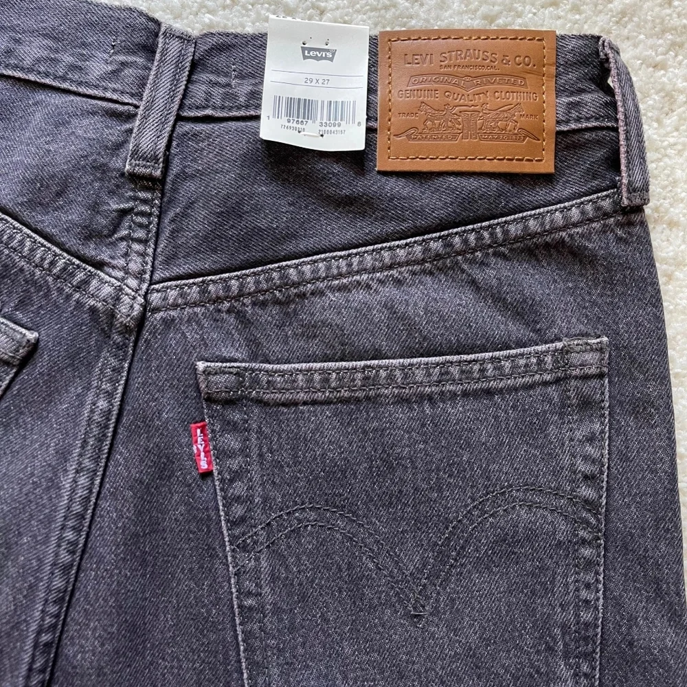 NWT Levi's Premium Ribcage Straight Ankle Women's Jeans Tinted Sky Size 29/27 - Picture 9 of 14